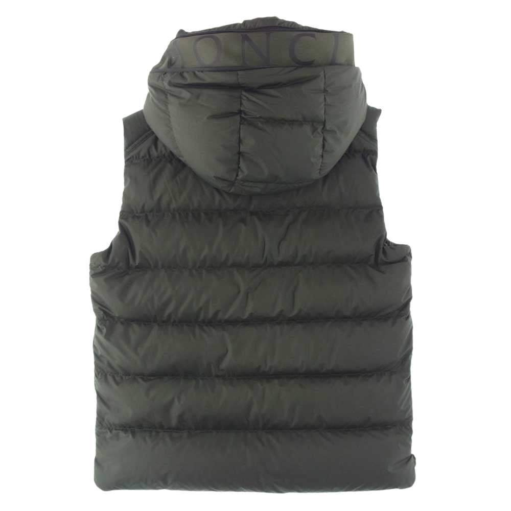 MONCLER モンクレール 1A00151 - 54A81 CARDAMINE VEST カルダミン ダウン ベスト モスグリーン系 1【新古品】【未使用】【中古】
