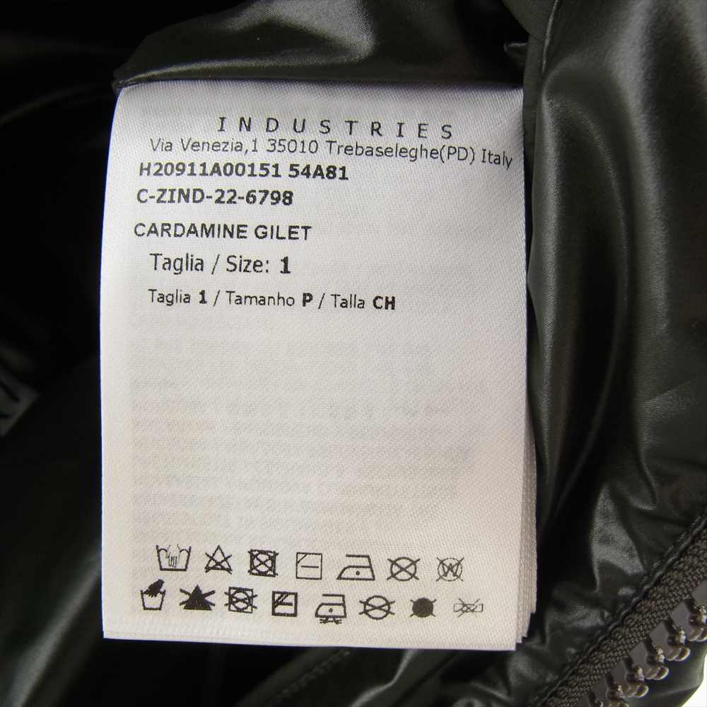 MONCLER モンクレール 1A00151 - 54A81 CARDAMINE VEST カルダミン ダウン ベスト モスグリーン系 1【新古品】【未使用】【中古】