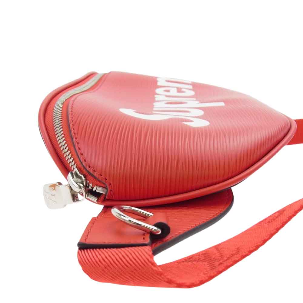Supreme シュプリーム 17AW M53418 Louis Vuitton Bum Bag ルイヴィトン エピ バムバッグ ウエストバッグ ショルダーバッグ レッド系【美品】【中古】