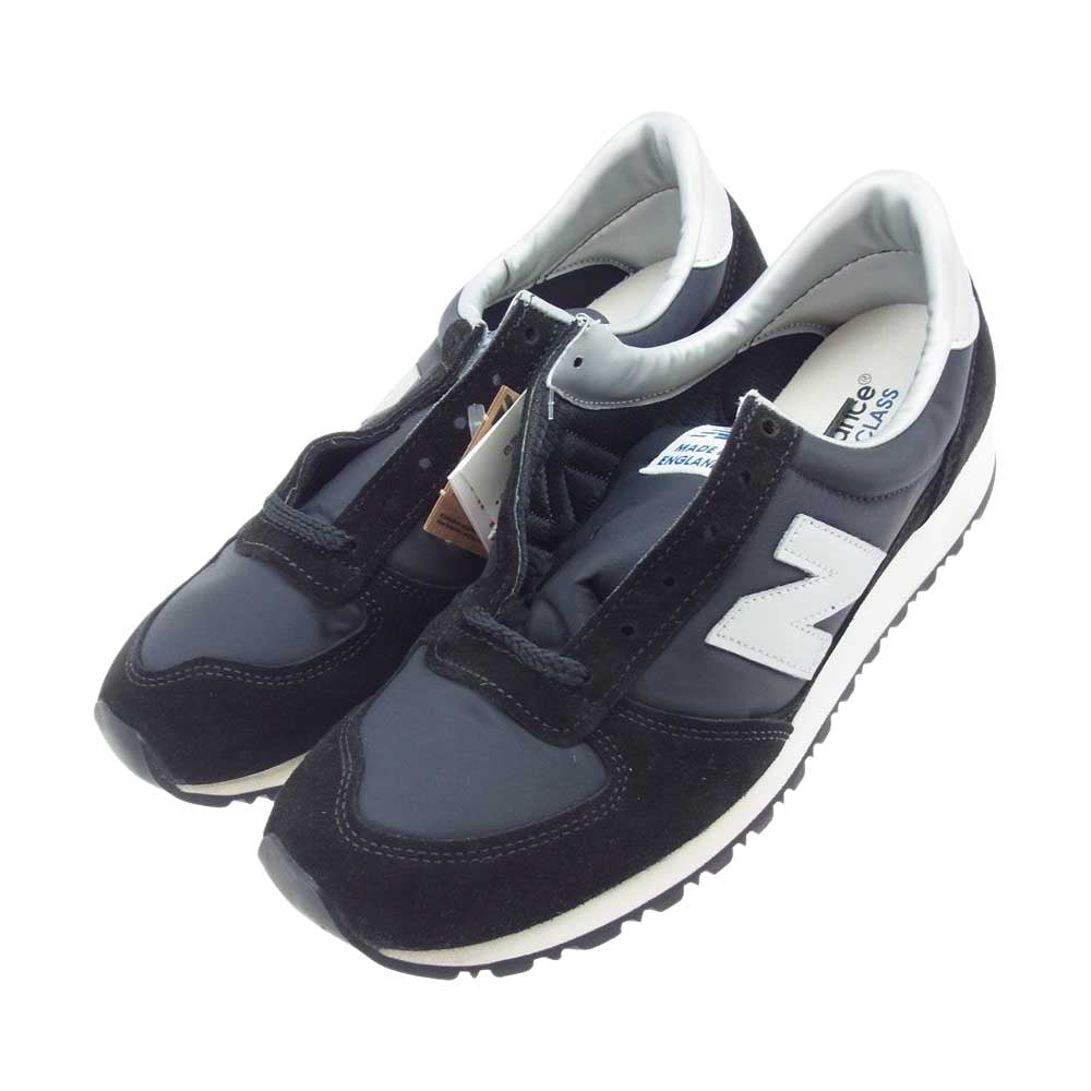 NEW BALANCE ニューバランス MNCSKS 英国製 スニーカー ランニングシューズ ブラック系【新古品】【未使用】【中古】