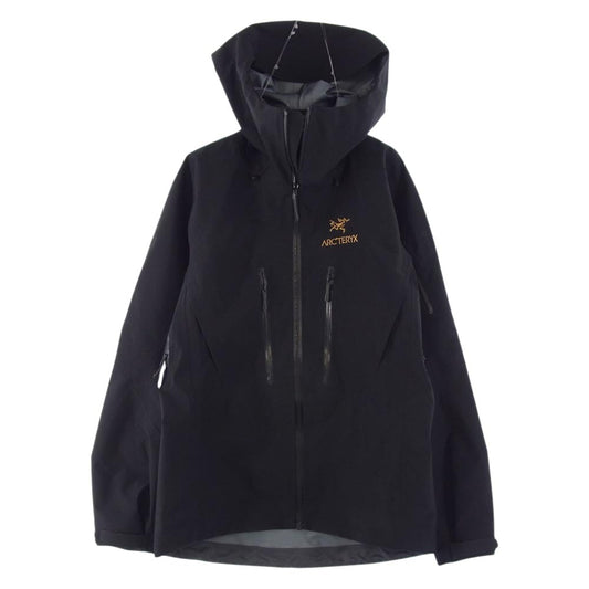 ARC'TERYX アークテリクス 28827 国内正規品 ALPHA SV JACKET アルファ ジャケット ブラック系 XS【美品】【中古】