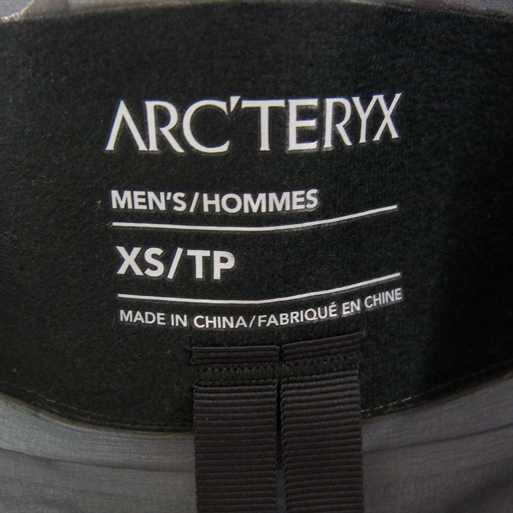 ARC'TERYX アークテリクス 28827 国内正規品 ALPHA SV JACKET アルファ ジャケット ブラック系 XS【美品】【中古】
