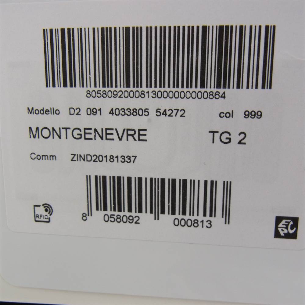 MONCLER モンクレール 4033805 54272 MONTGENEVRE モンジュネーヴル ダウン ジャケット ブラック系 2【中古】