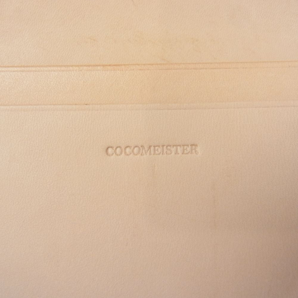 COCOMEISTER ココマイスター コードバン 馬革 札入れ 長財布 ウォレット ブラック系【中古】