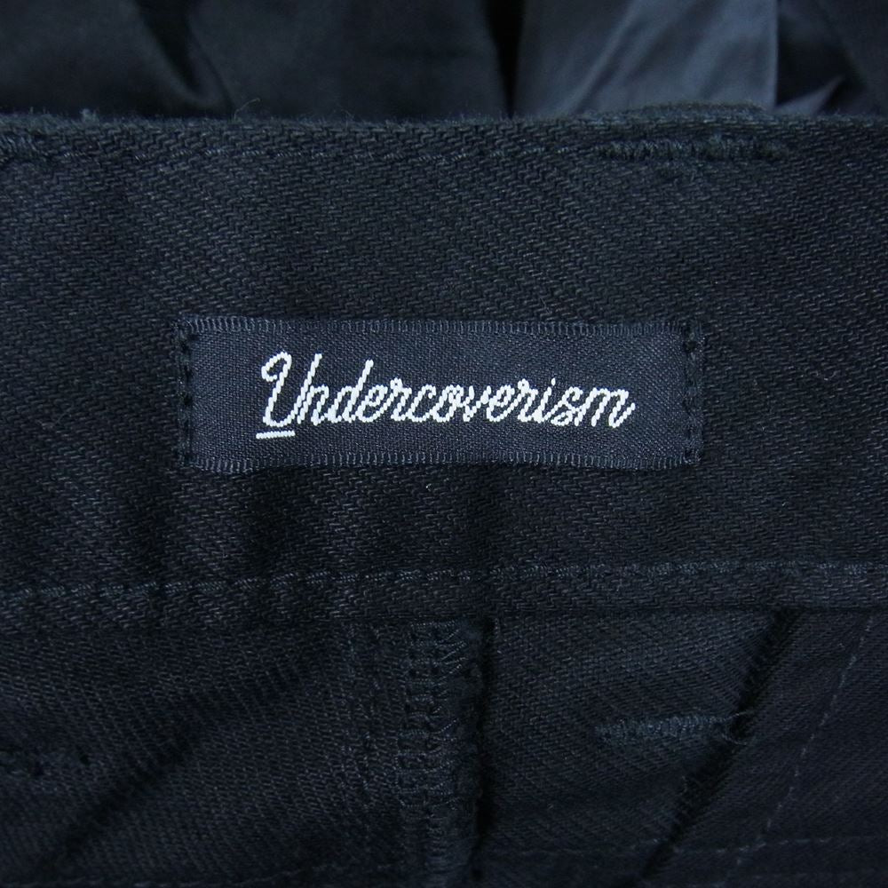 UNDERCOVER アンダーカバー UI2B4503 ファスナー 取り換え式 ワーク パンツ ブラック系 3【中古】