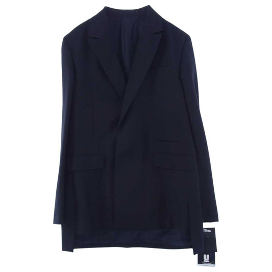 UNDERCOVER アンダーカバー UC2B4103 ボタン マグネット サイドベンツ テーラード ジャケット ダークネイビー系 3【新古品】【未使用】【中古】