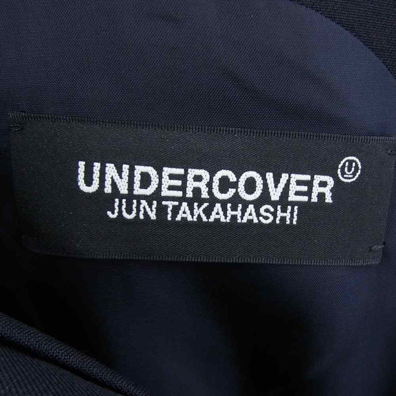 UNDERCOVER アンダーカバー UC2B4103 ボタン マグネット サイドベンツ テーラード ジャケット ダークネイビー系 3【新古品】【未使用】【中古】