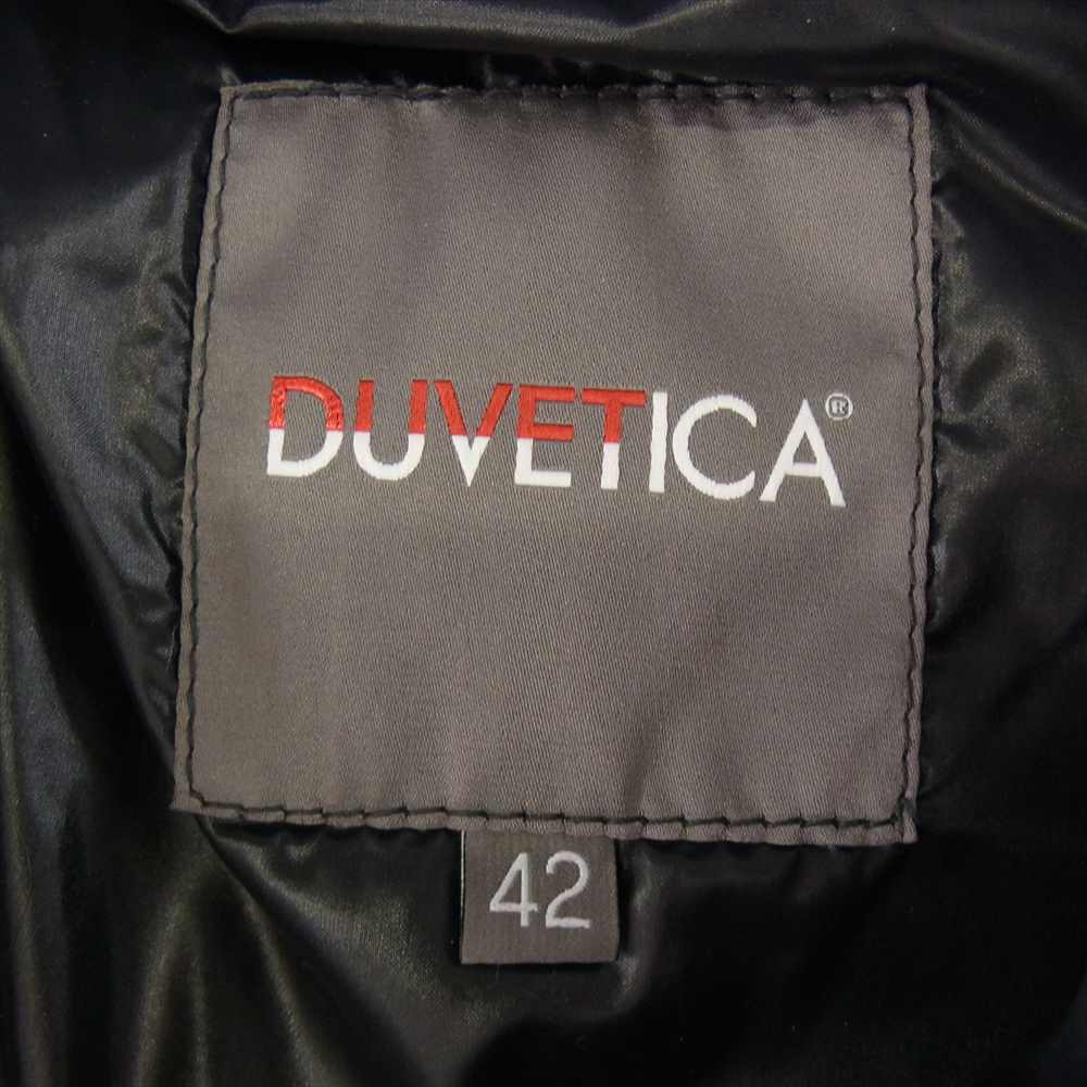 DUVETICA デュベティカ DEIOPE ファー付き ダウンコート ベージュ系 42【新古品】【未使用】【中古】