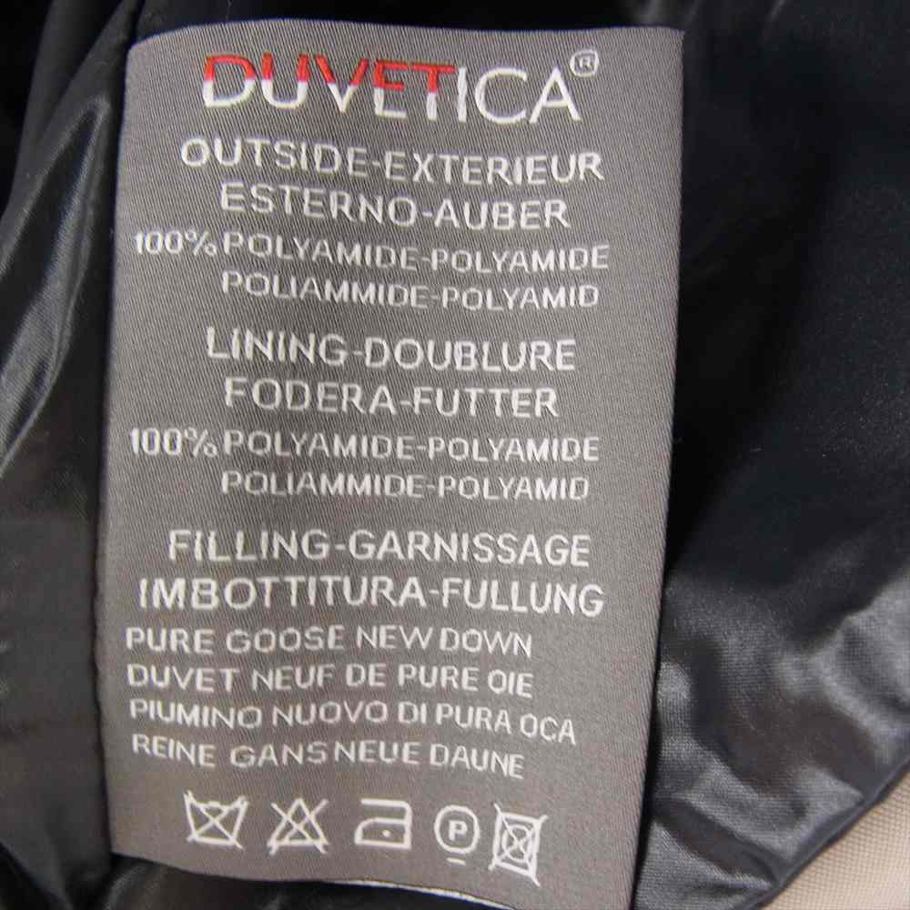 DUVETICA デュベティカ DEIOPE ファー付き ダウンコート ベージュ系 42【新古品】【未使用】【中古】