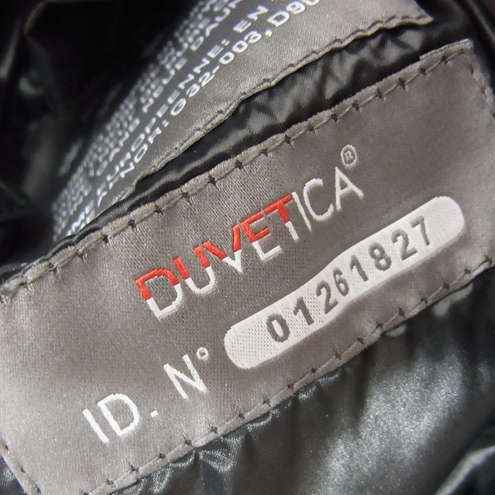 DUVETICA デュベティカ ジップ ダウン コート ブラウン系 40【美品】【中古】