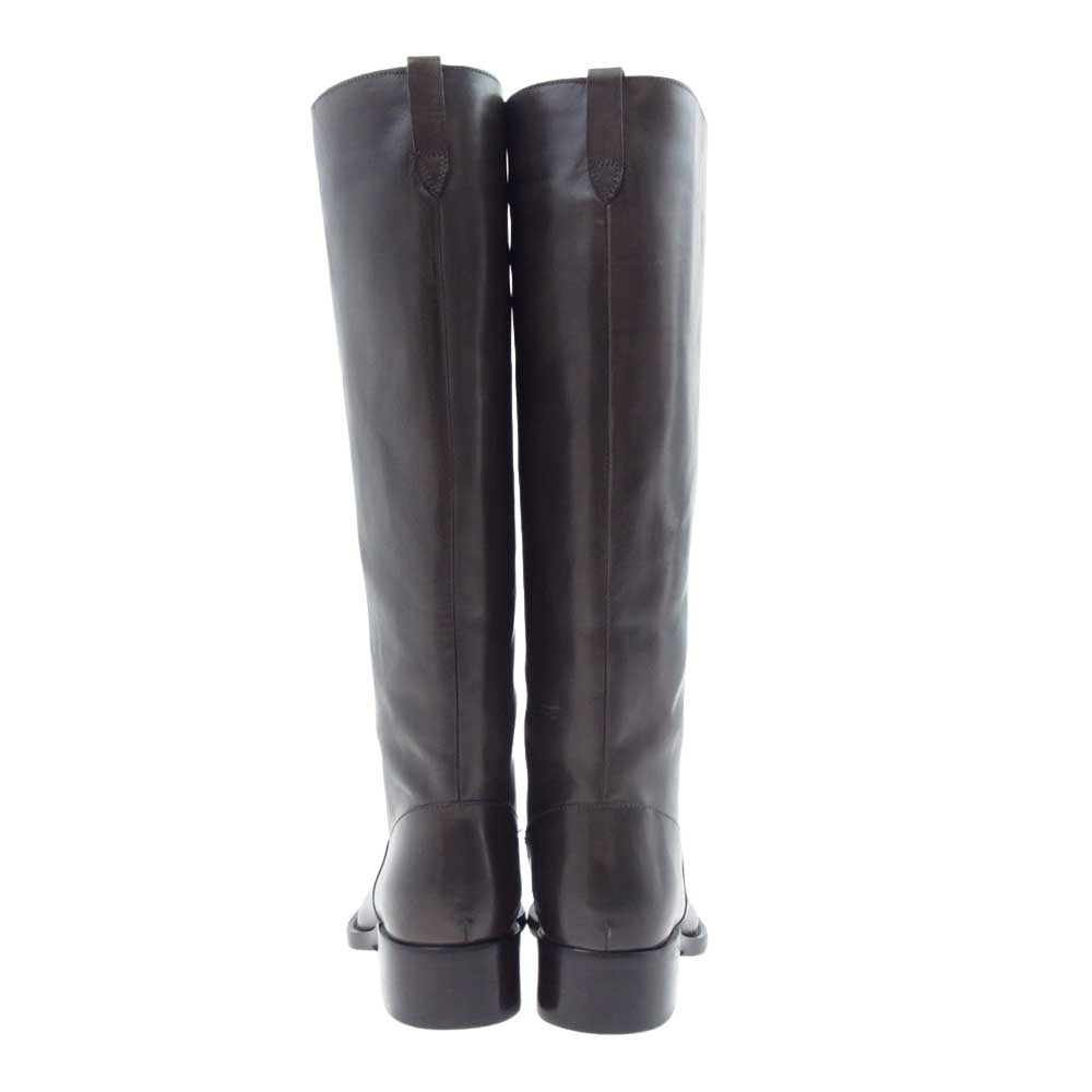 サルトル SR1201 未使用品 レザー ジョッキーブーツ ダークブラウン系 36【極上美品】【中古】