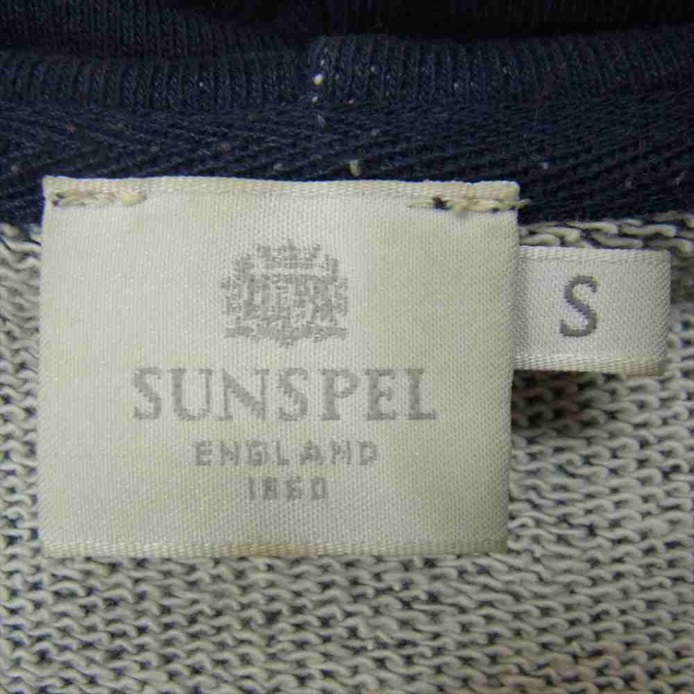 SUNSPEL サンスペル ドーバーストリートマーケットタグ 512337 フルジップ パーカー スウェット ネイビー系 S【中古】