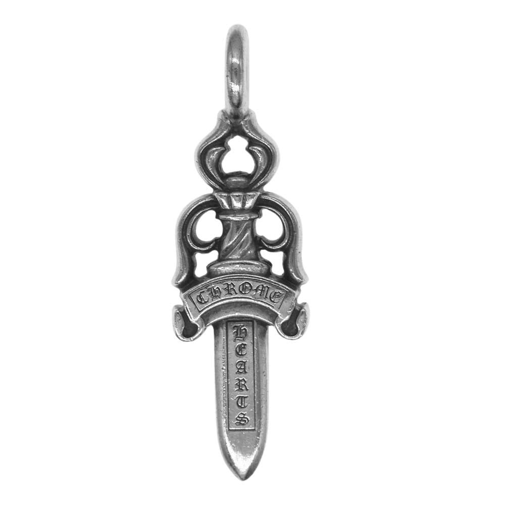 CHROME HEARTS クロムハーツ（原本無） DBL DAGGER ダブルダガー ペンダント シルバー系【中古】