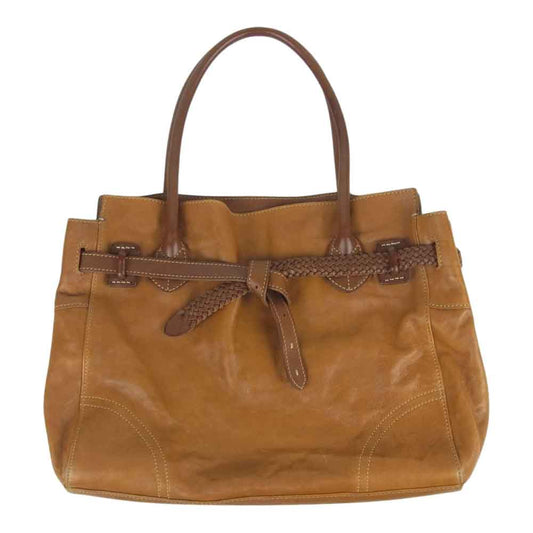 PRADA プラダ B3091M レザー ミニ ボストン バッグ イタリア製 ブラック系【中古】