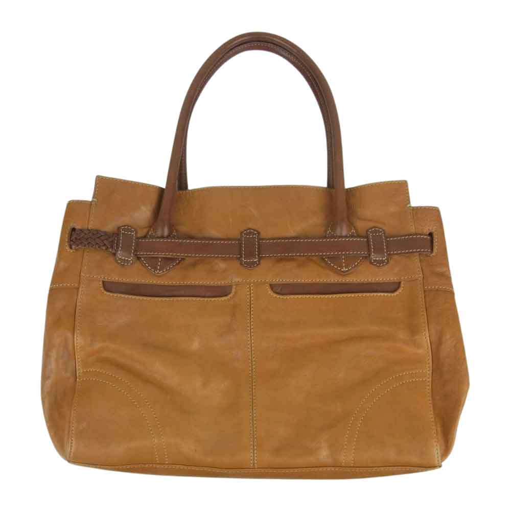 PRADA プラダ B3091M レザー ミニ ボストン バッグ イタリア製 ブラック系【中古】