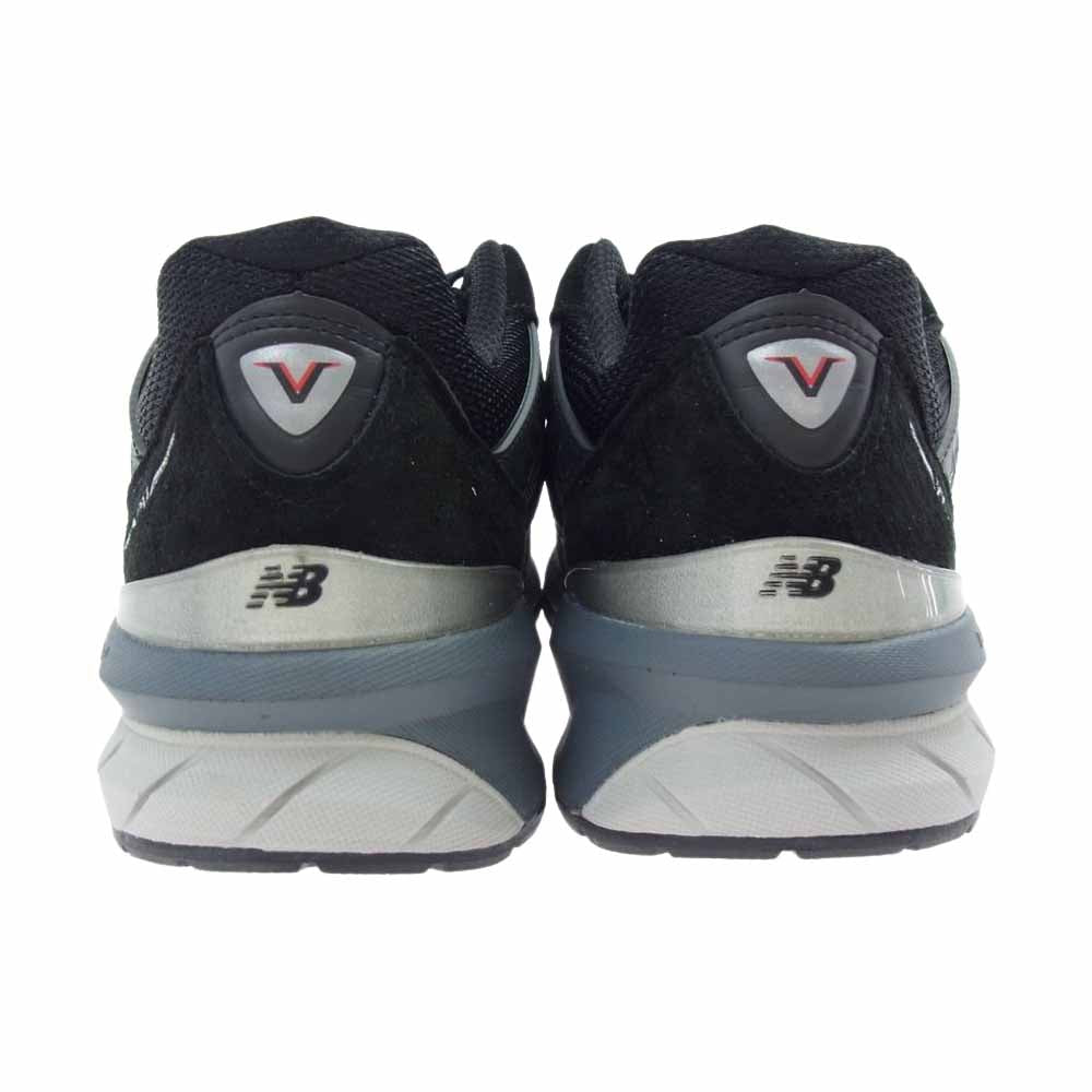 NEW BALANCE ニューバランス アメリカ製 M990BK5 990 V5 スニーカー ブラック系 26cm【美品】【中古】