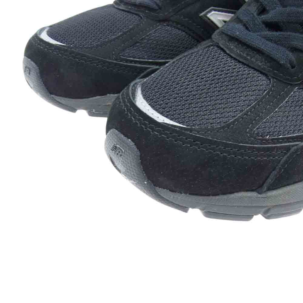 NEW BALANCE ニューバランス アメリカ製 M990BK5 990 V5 スニーカー ブラック系 26cm【美品】【中古】