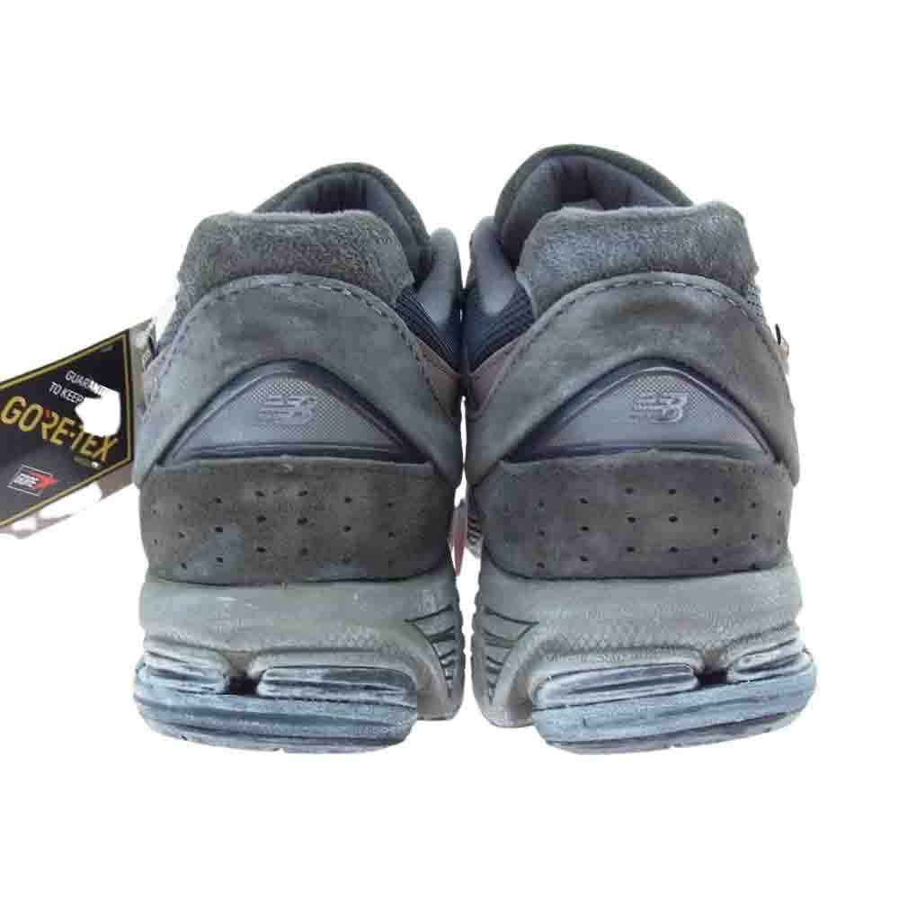 NEW BALANCE ニューバランス M2002RXA GORE-TEX USED加工 ゴアテックス スニーカー グレー系 26cm【新古品】【未使用】【中古】