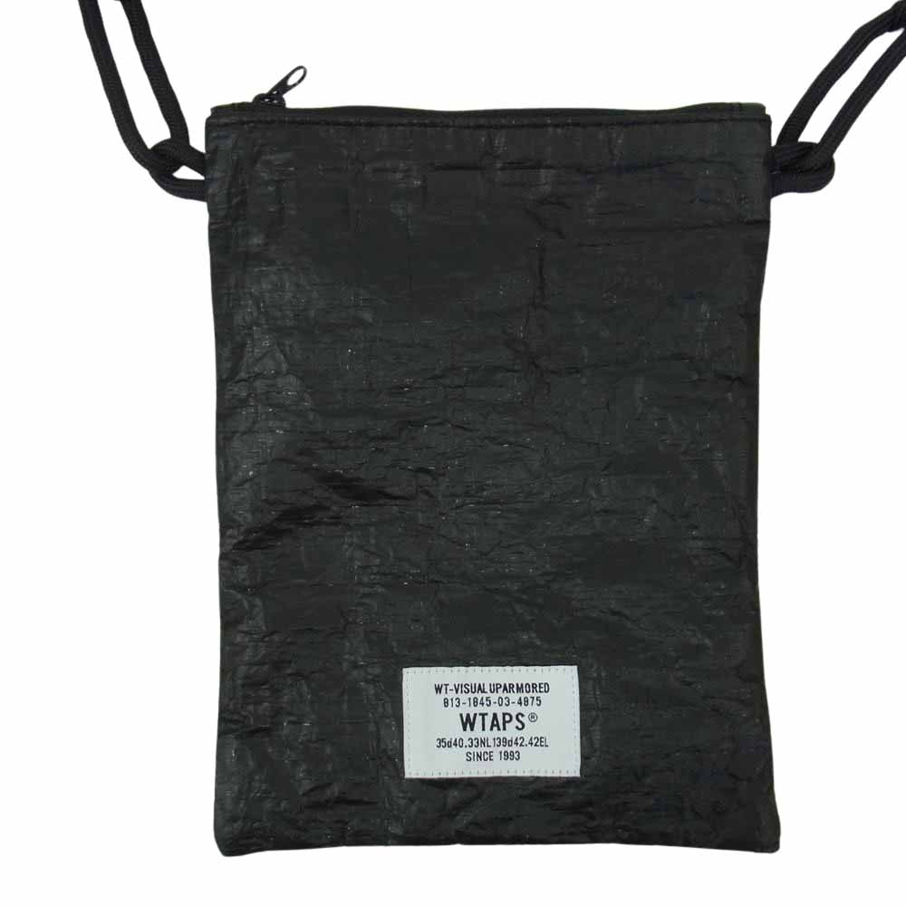 WTAPS ダブルタップス 21SS HANGOVER POUCH ハングオーバー ポーチ バッグ ブラック系【中古】