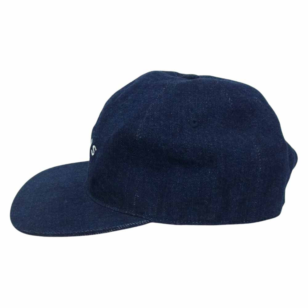 WTAPS ダブルタップス 21AW 212HCDT-HT05 T-6H 01 CAP 6パネル ロゴ 刺繍 デニム キャップ インディゴブルー系 00【中古】