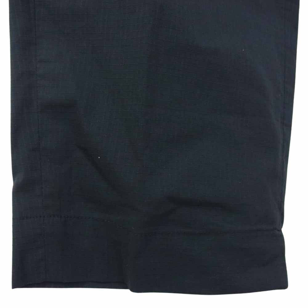 WTAPS ダブルタップス 21SS 211TQDT-PTM01 TUCK 01 TROUSERS リップストップ タック トラウザー パンツ ネイビー系 03【美品】【中古】