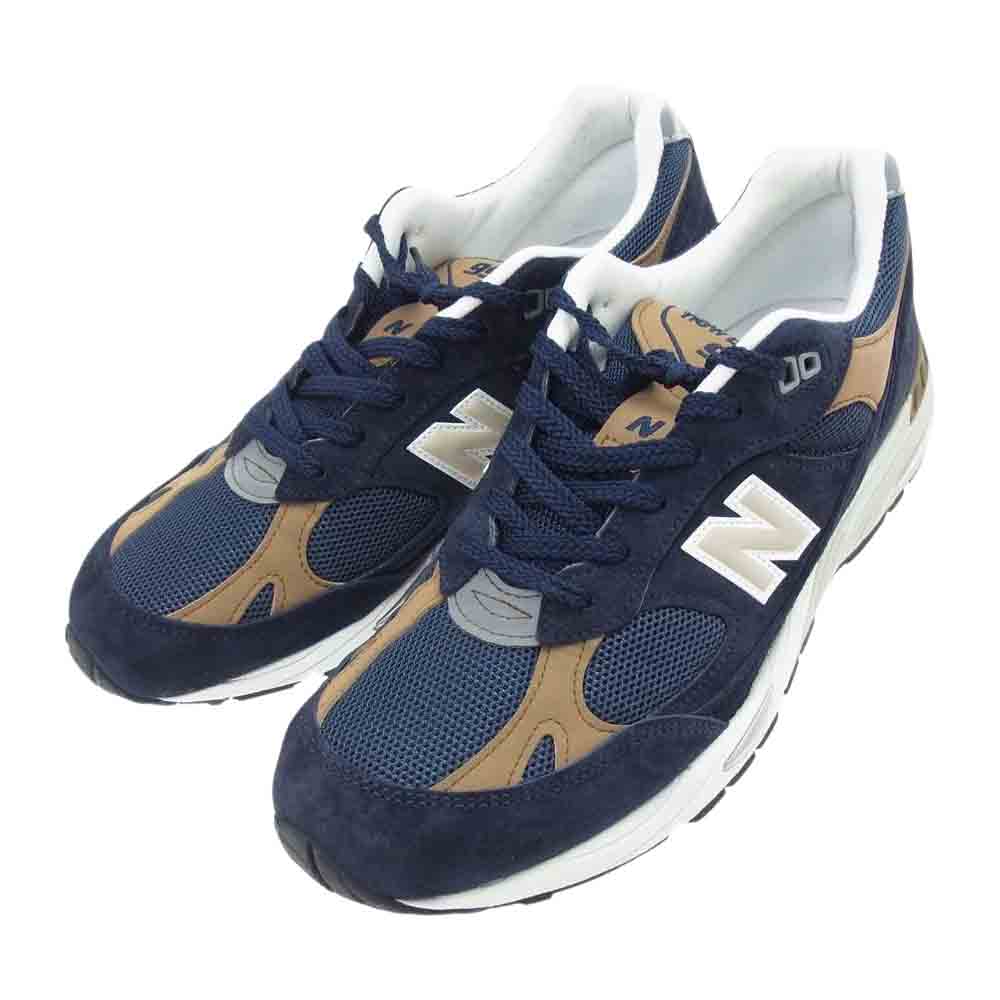 NEW BALANCE ニューバランス MADE IN ENGLAND イギリス製 M991DNB 991 スニーカー ダークネイビー系 USA10【中古】