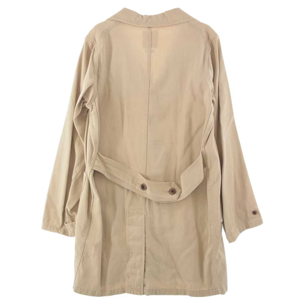 VISVIM ビズビム 0118205013014 18AW PEERLESS SHOP COAT 刺繍 ショップ コート ベージュ系【中古】