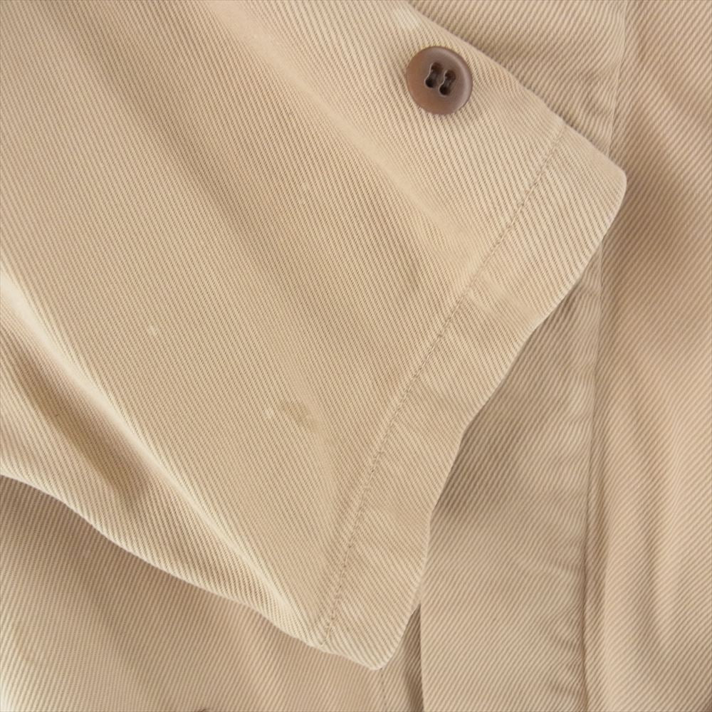 VISVIM ビズビム 0118205013014 18AW PEERLESS SHOP COAT 刺繍 ショップ コート ベージュ系【中古】