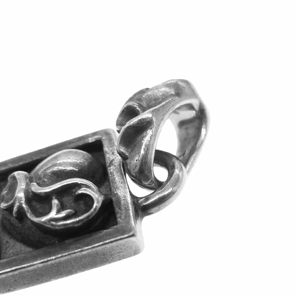 CHROME HEARTS クロムハーツ（原本無） FRAMED HEART フレームド ハート チャーム シルバー系【中古】