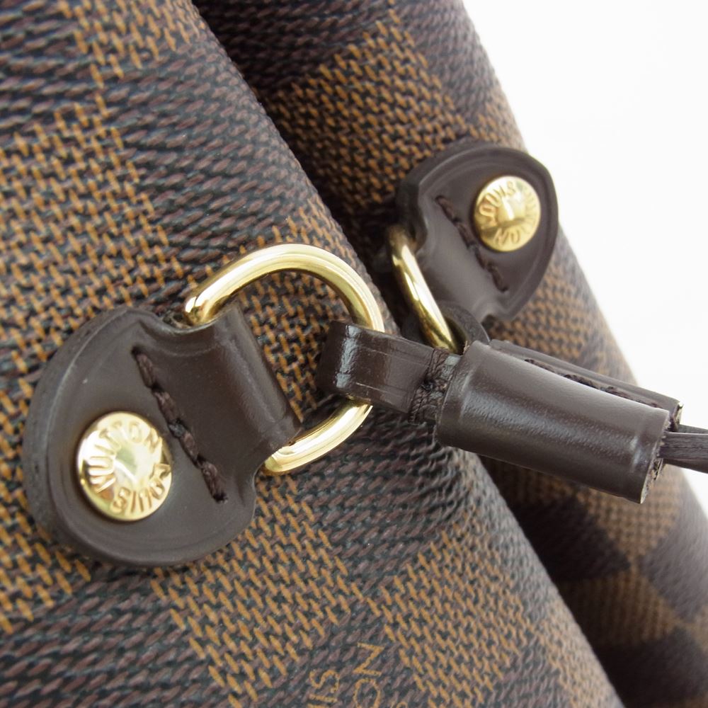LOUIS VUITTON ルイ・ヴィトン N51105 ダミエ ネヴァーフル MM トート ハンドバッグ ブラウン系 MM【中古】