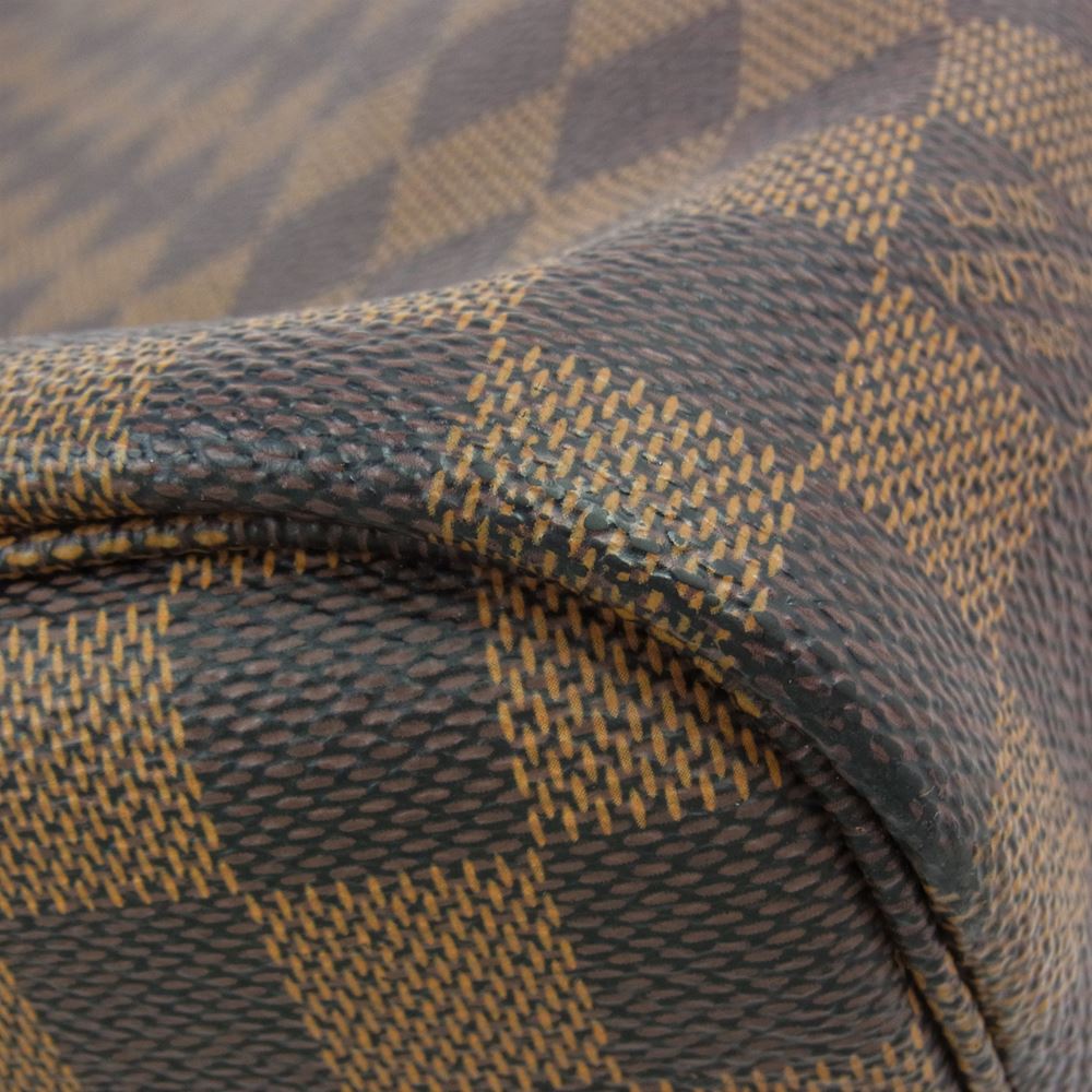 LOUIS VUITTON ルイ・ヴィトン N51105 ダミエ ネヴァーフル MM トート ハンドバッグ ブラウン系 MM【中古】