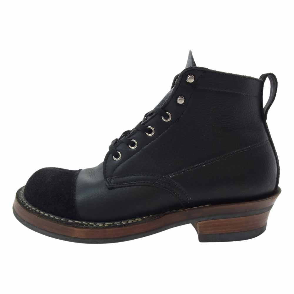 WHITE'S BOOTS ホワイツブーツ BOOTS ホワイツブーツ USA製 2332MU SEMIDRESS セミドレス トゥスエード レザー ワークブーツ ブラック ブラック系【中古】