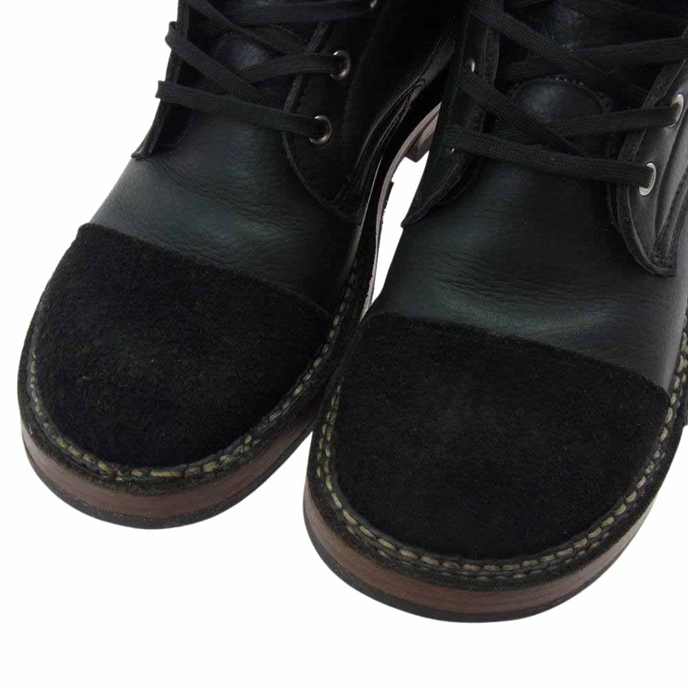 WHITE'S BOOTS ホワイツブーツ BOOTS ホワイツブーツ USA製 2332MU SEMIDRESS セミドレス トゥスエード レザー ワークブーツ ブラック ブラック系【中古】