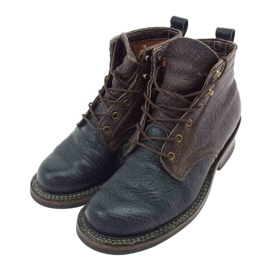 WHITE'S BOOTS ホワイツブーツ BOOTS ホワイツブーツ USA製 2332C SEMIDRESS セミドレス ツートン レザー ワークブーツ ブラック系 ブラウン系【中古】