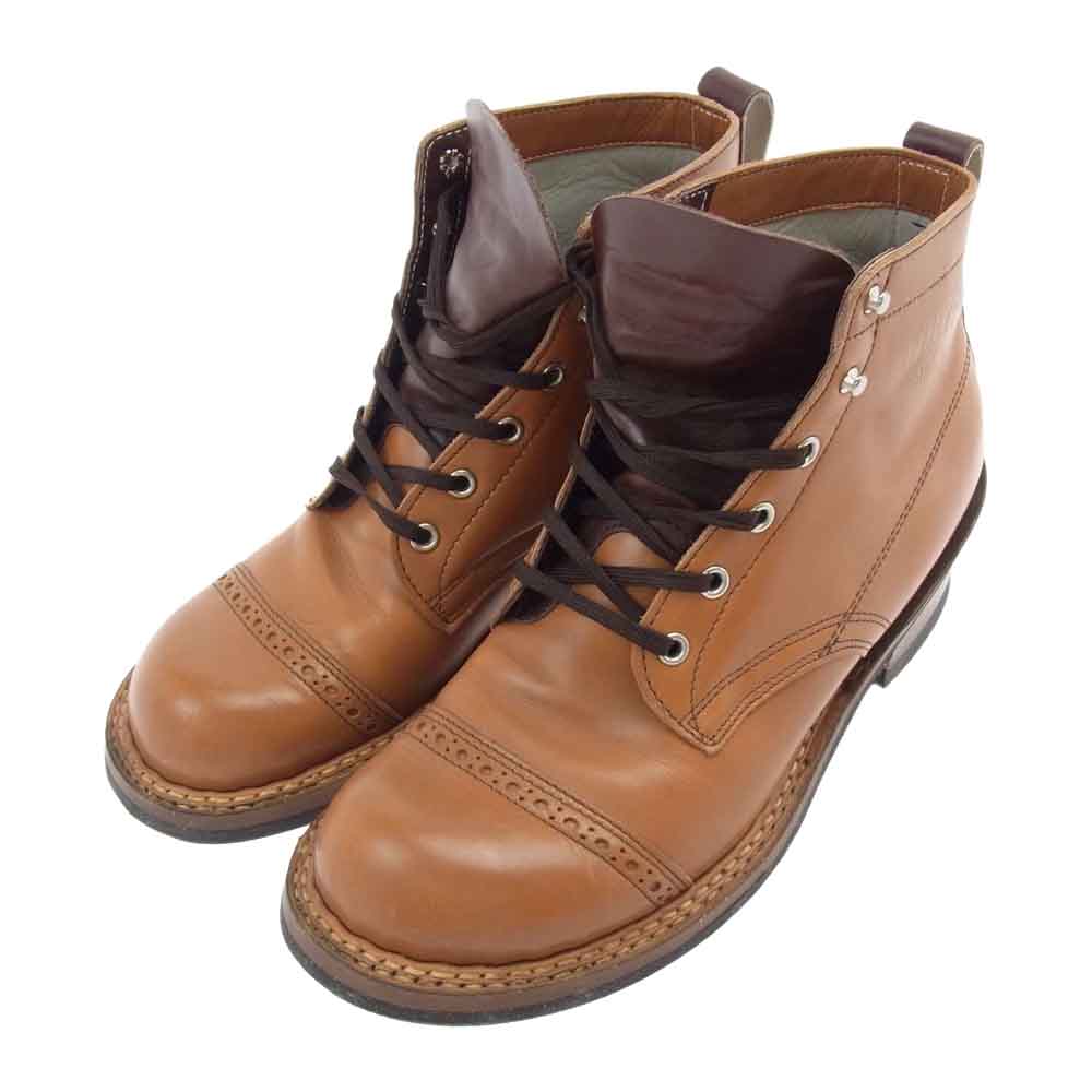 WHITE'S BOOTS ホワイツブーツ BOOTS ホワイツブーツ USA製 2332MU SEMIDRESS セミドレス パンチドキャップトゥ レザー ワークブーツ ブラウン ライトブラウン系 ブラウン系【中古】
