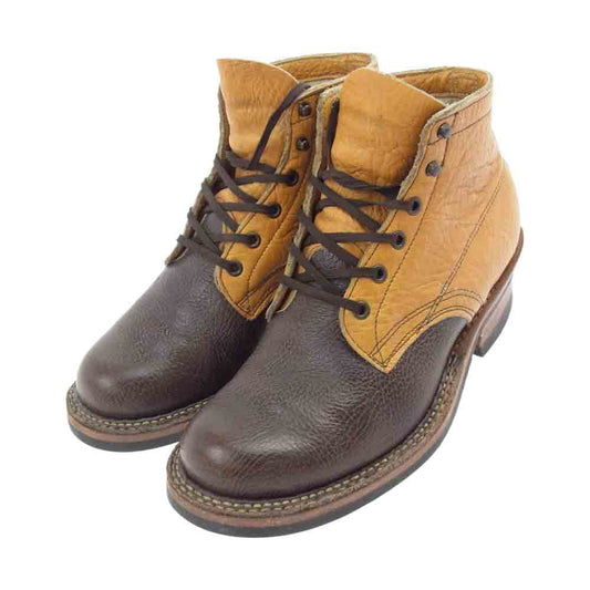 WHITE'S BOOTS ホワイツブーツ BOOTS ホワイツブーツ USA製 2332C SEMIDRESS セミドレス ツートン レザー ワークブーツ ライトブラウン系 ブラウン系 8【中古】