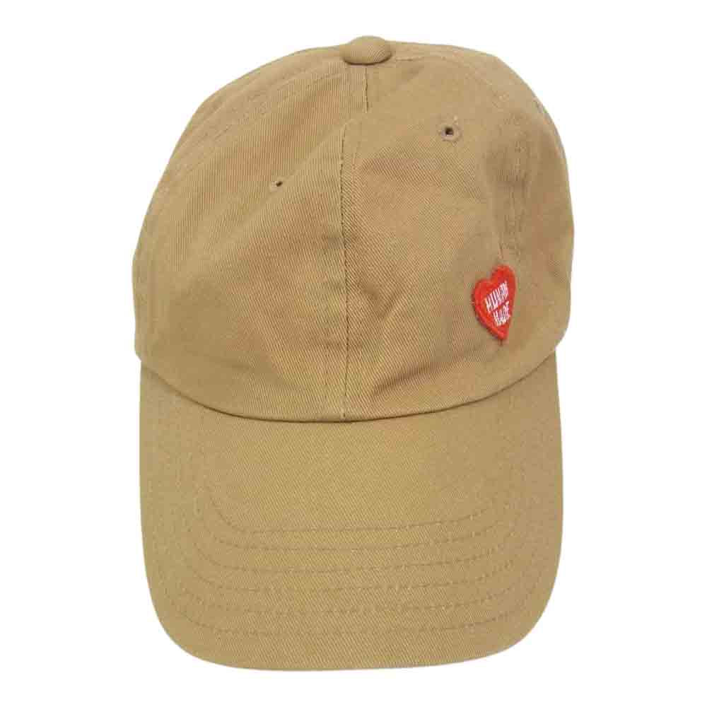 HUMAN MADE ヒューマンメイド ハート ロゴ キャップ ライトブラウン系【中古】