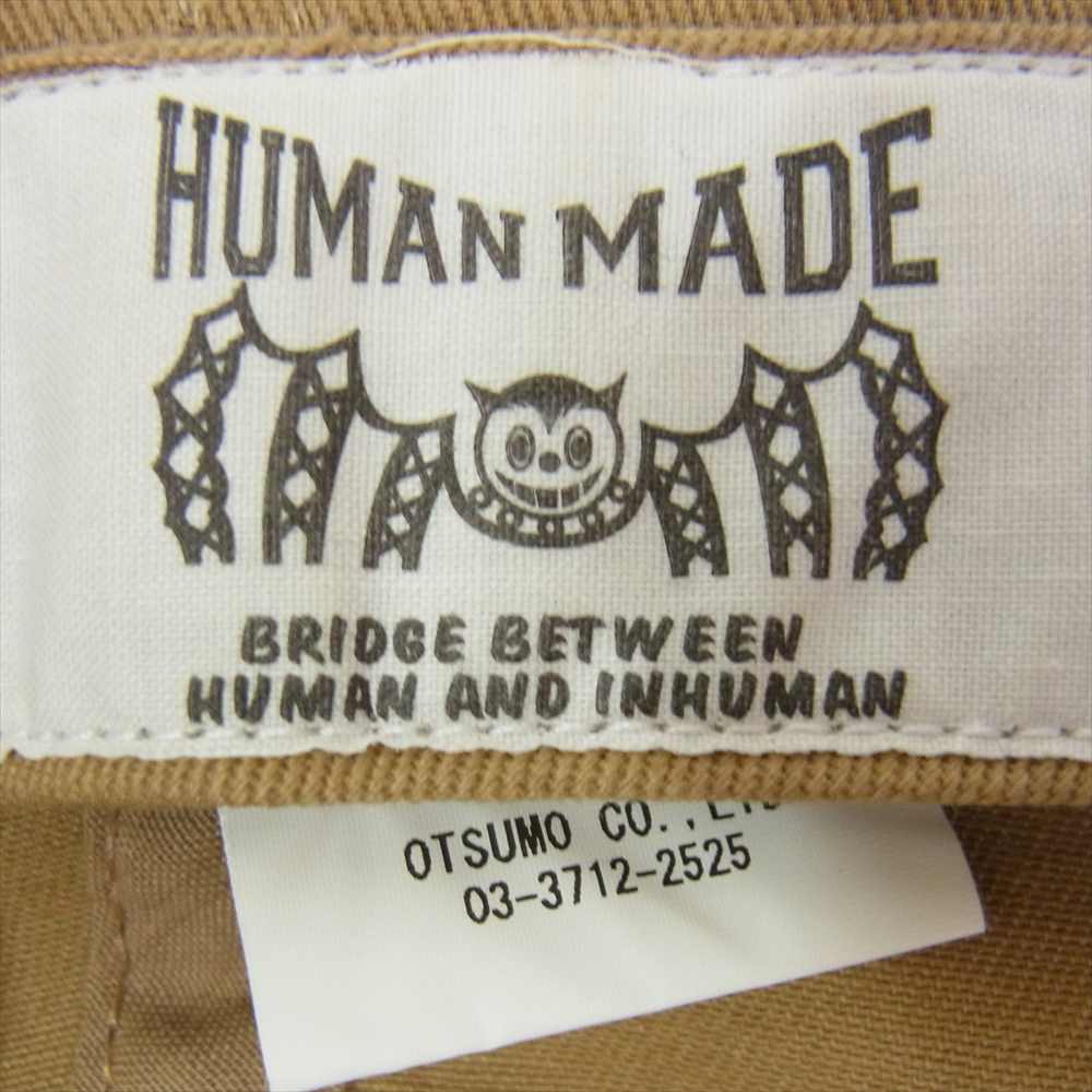 HUMAN MADE ヒューマンメイド ハート ロゴ キャップ ライトブラウン系【中古】