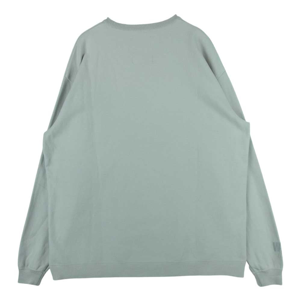 WIND AND SEA ウィンダンシー WAS-TS-21SU002 Snow Peak スノー ピーク CO/PE Dry L/S Tshirt ドライ 長袖 Tシャツ ライトグレー系 M【中古】