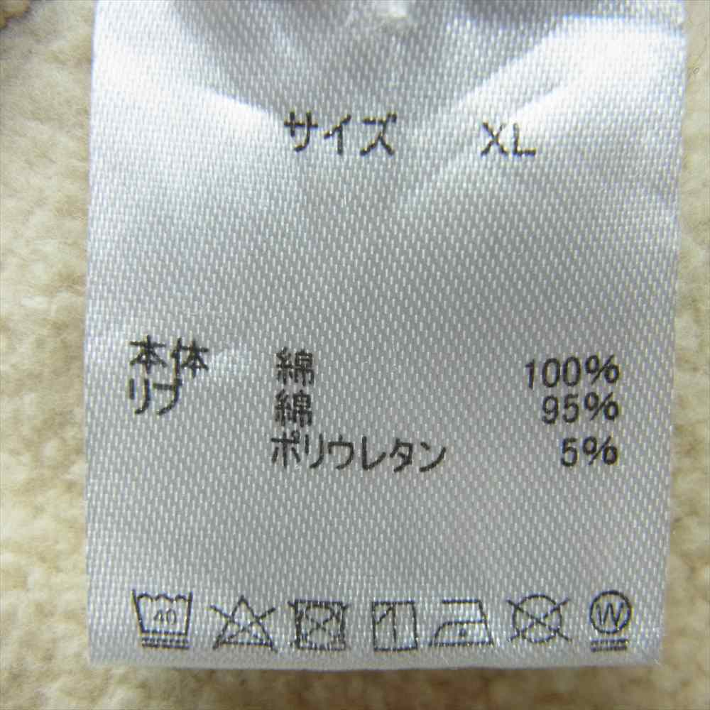 WIND AND SEA ウィンダンシー 9090 Hime NAMAIKI GIRL Hoodie ヒメ ナマイキ ガール フーディー パーカー ベージュ系 XL【中古】