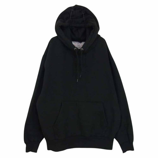 ハングオーバーズ × freaksstore フリークスストア 別注 SWEAT HOODIE スウェット フーディー ロゴ パーカー ブラック系 サイズ表記無【中古】