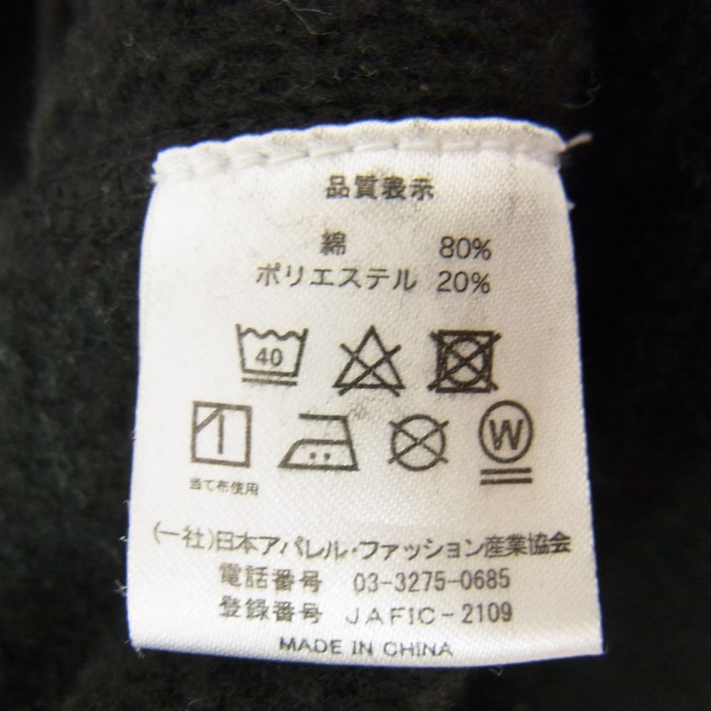 ハングオーバーズ × freaksstore フリークスストア 別注 SWEAT HOODIE スウェット フーディー ロゴ パーカー ブラック系 サイズ表記無【中古】