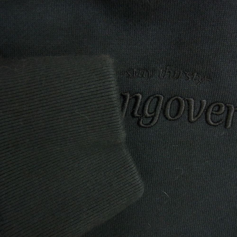 ハングオーバーズ × freaksstore フリークスストア 別注 SWEAT HOODIE スウェット フーディー ロゴ パーカー ブラック系 サイズ表記無【中古】
