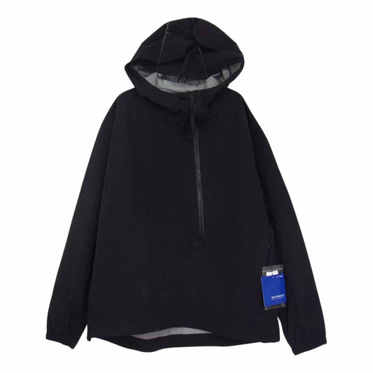 snowpeak スノーピーク 20SS JK-20SU003 Soft Shell Pullover ソフト シェル プルオーバー ジャケット ブラック系 M【中古】