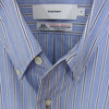 GRAPHPAPER グラフペーパー GM183-50079B Thomas Mason L/S B.D Box Shirt トーマスメイソン ボタンダウン ストライプ 長袖 ボックス シャツ ブルー系 2【新古品】【未使用】【中古】