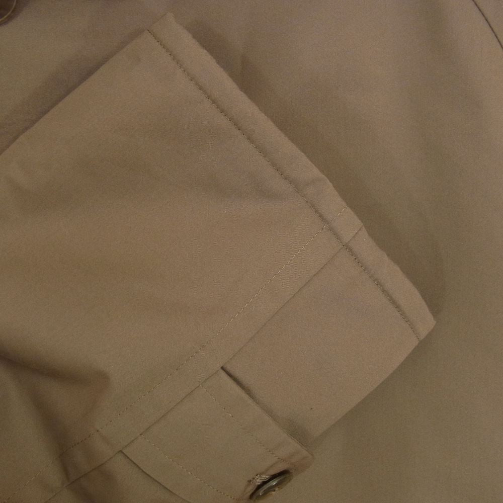 COMOLI コモリ 15AW 15F-04003 ナッピングウール ライニング 撥水 フーデッドコート ブラウン系 1【極上美品】【中古】
