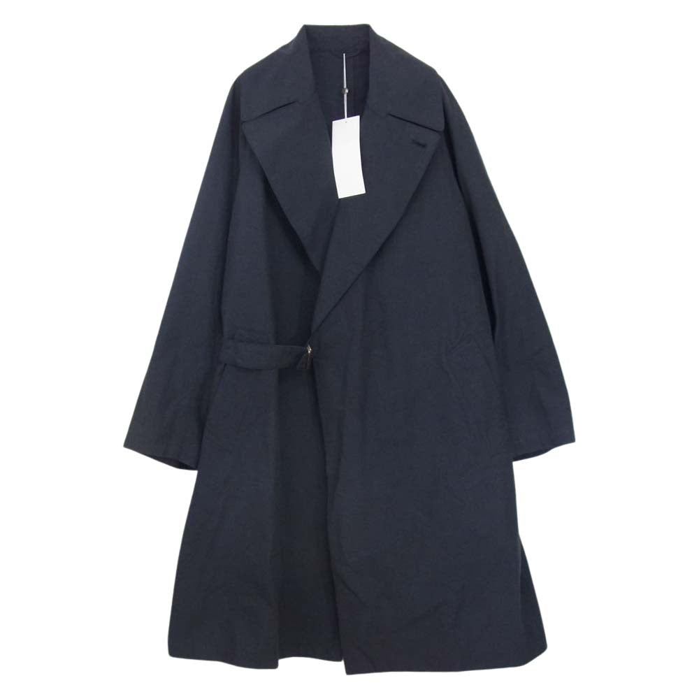 COMOLI コモリ 16SS 101-04003 TYPEWRITER TIELOCKEN COAT タイプライター タイロッケン コート  ネイビー系 1【新古品】【未使用】【中古】