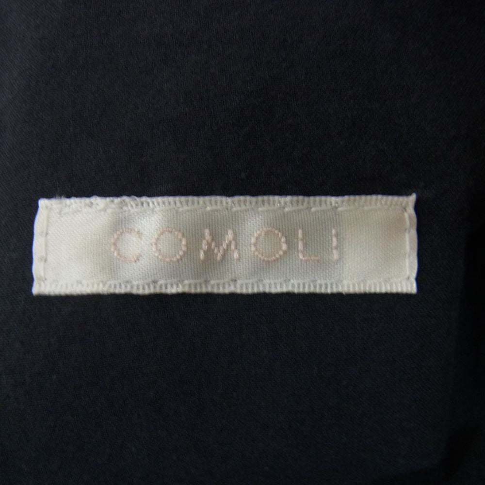 COMOLI コモリ 16SS 101-04003 TYPEWRITER TIELOCKEN COAT タイプライター タイロッケン コート  ネイビー系 1【新古品】【未使用】【中古】