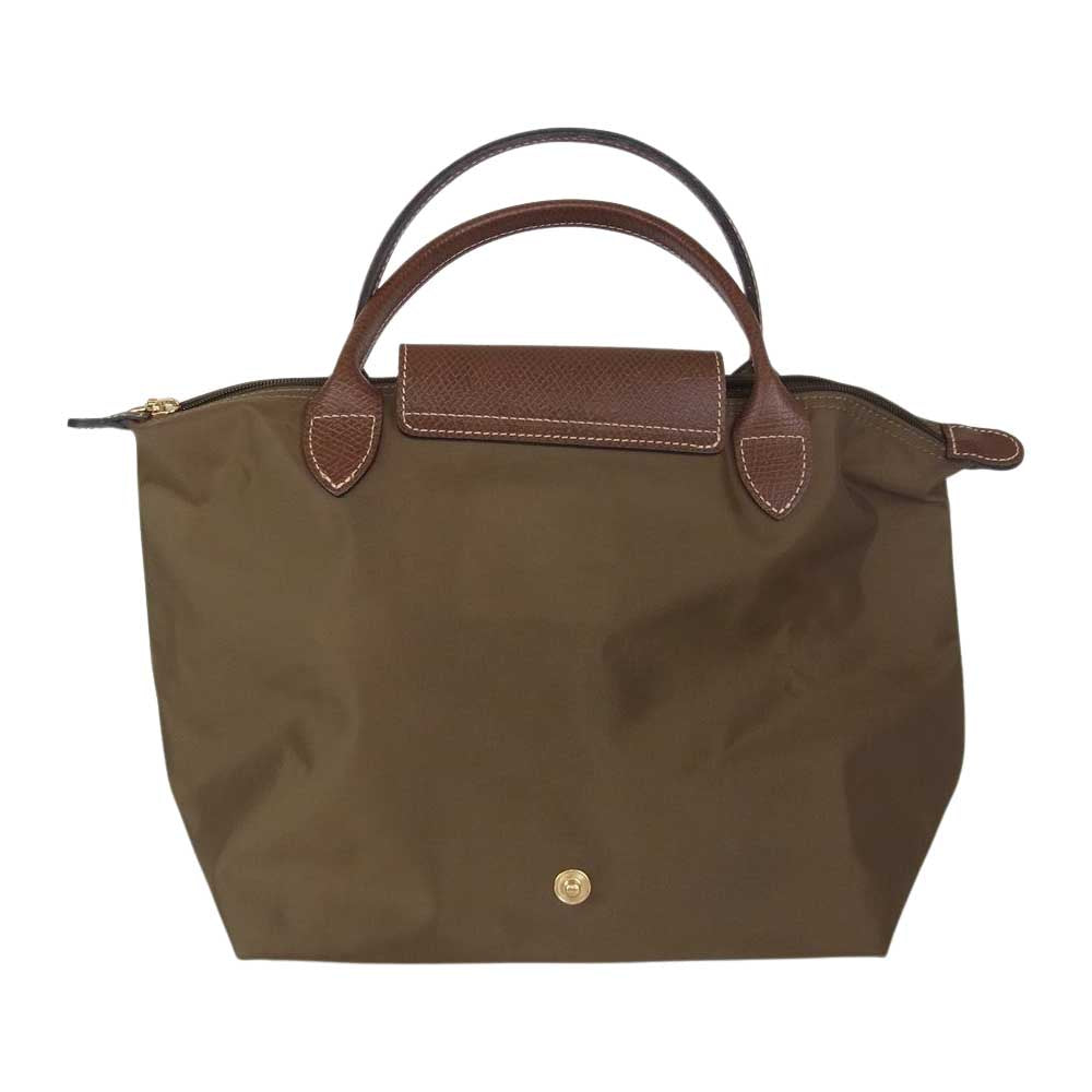 ロンシャン ルプリアージュ トートバッグ カーキ カーキ系【中古】