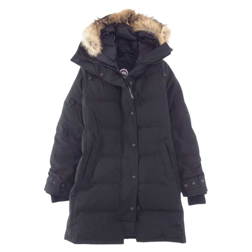 CANADA GOOSE カナダグース 2302JL 国内正規品 グリフィンタグ MACKENZIE PARKA マッケンジーパーカー ダウン コート ブラック系 S【中古】